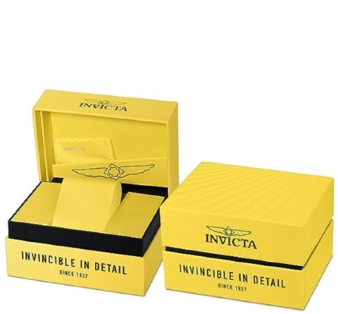 INVICTA Objet D Art Objet D Art Automatic Black Dial Analog Watch