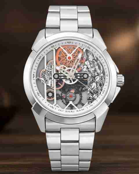 Vondex SR-SKEL-2026 JAI SHRI RAM Skeleton watch Analog Watch - For