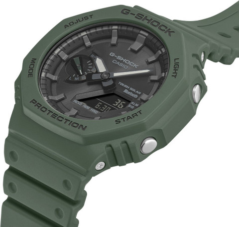 CASIO GA-B2100-3ADR G-Shock Green Dial Green Resin Strap Analog