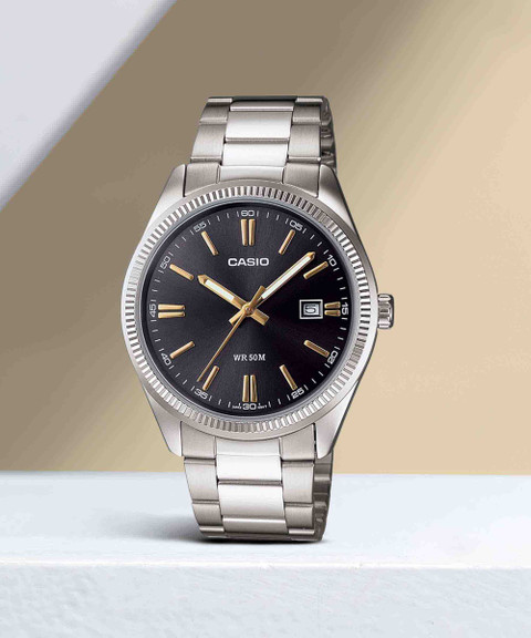 CASIO MTP-1302D-1A2VDF Enticer Men's MTP-1302D-1A2VDF Analog