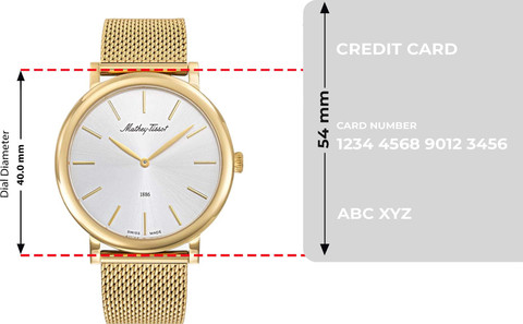 Mathey-Tissot Swiss Made Sunburst Silver Dial Classic Analog