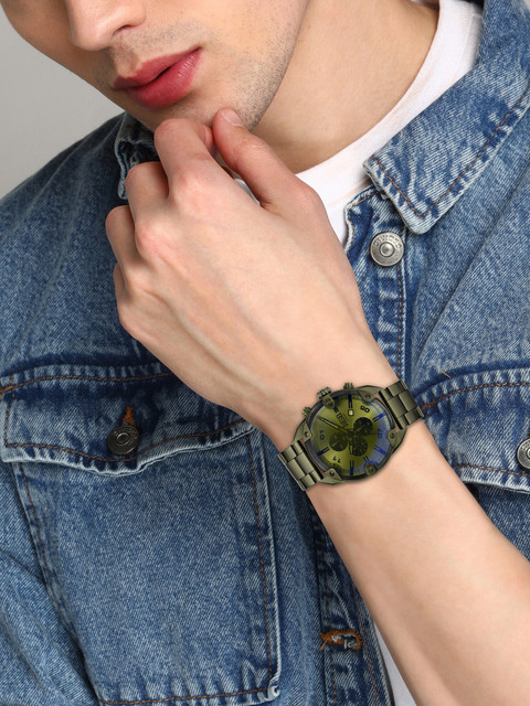 DIESEL Spiked Spiked Analog Watch - For Men - Buy DIESEL Spiked