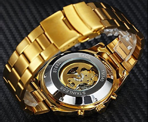 Forsining See Through Back Self Winding Automatic Mechanical