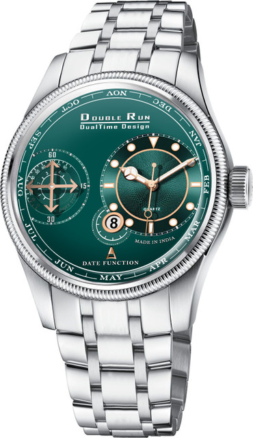 DoubleRun Analog Watch For Men