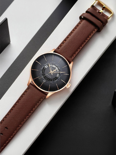 Titan World Time Analog Watch For Men