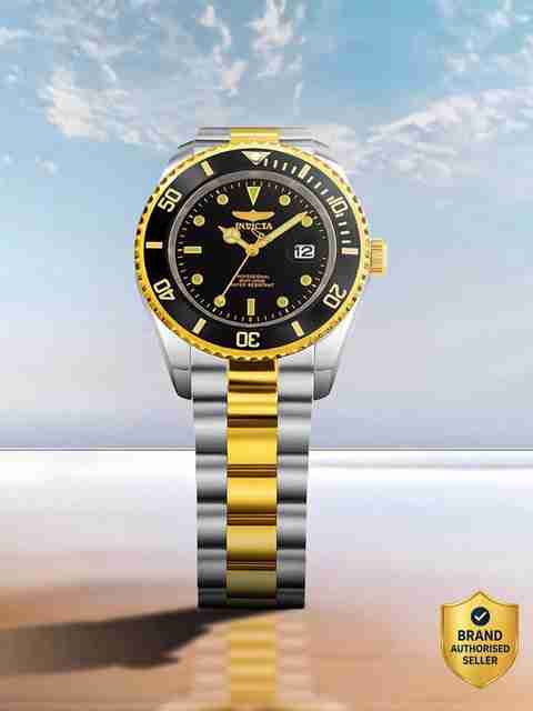 INVICTA 26973 Pro Diver Quartz Black Dial Analog Watch - For Men