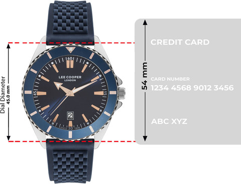 LEE COOPER LC07361.599 Analog Luminous Index Analog Watch - For