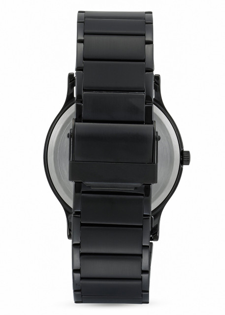 Black Watch Watch With No Brand Name Vanguard Rosegold Black