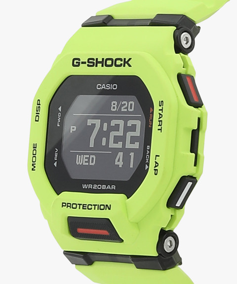 CASIO GBD-200-9DR G-Shock Dial Lime Green Resin Strap Digital