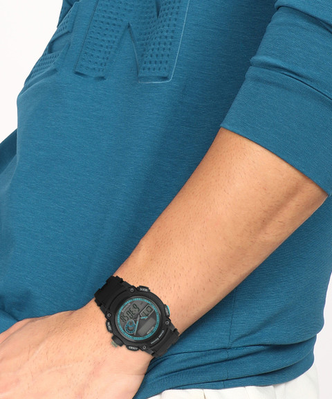 SONATA NP7989PP01 SF Ocean Series Analog-Digital Watch - For Men