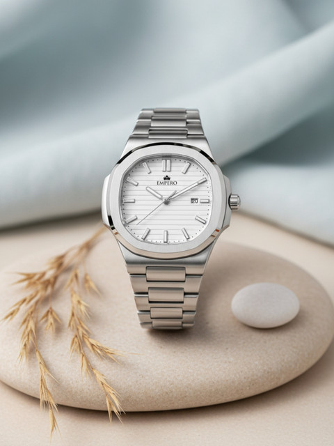 EMPERO EAB217 The Rounded Octagonal shape Date Display Green Dial