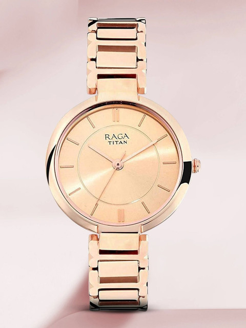 Titan NP2608WM01 Raga VIVA Analog Watch For Women