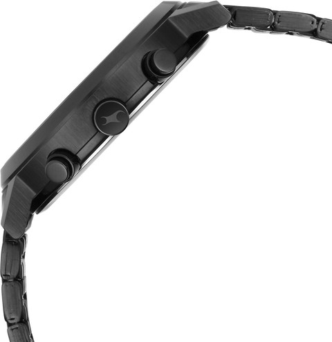 Fastrack Fastrack Chrono Fastrack Kronos Chronograph Black Dial