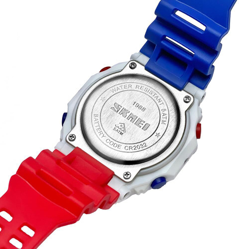 SKMEI SKMEI Men's Top Brands Digital Mens Fashion PU Band Sports