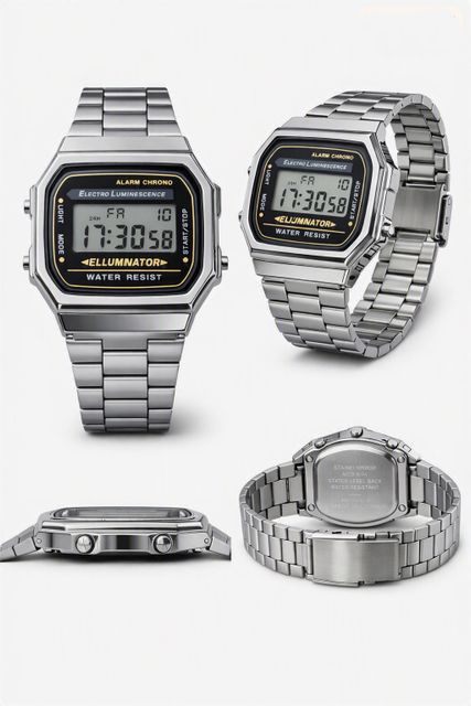 MV Watches Digital Watch - For Men & Women SLV-DIGI-WATCH-02 - Image 3