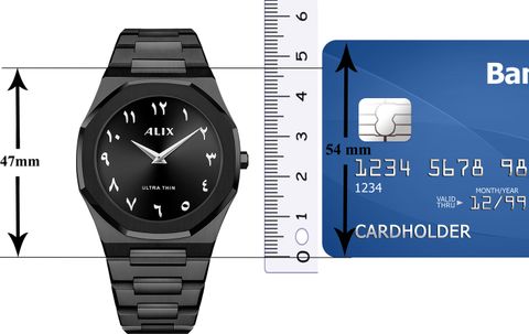 aliel.sy8 Alix Ultra Thin Black Dial Japanese machine two tone stainless