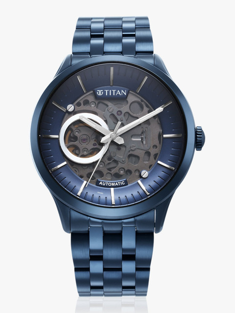Titan Metal Mechanical Analog Watch For Men