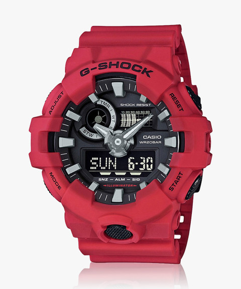 CASIO GA-700-4ADR G-Shock GA-700-4ADR Analog-Digital Watch