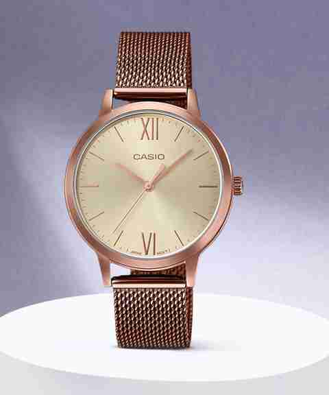 CASIO LTP-E157MR-9ADF Enticer Lady's LTP-E157MR-9ADF Analog