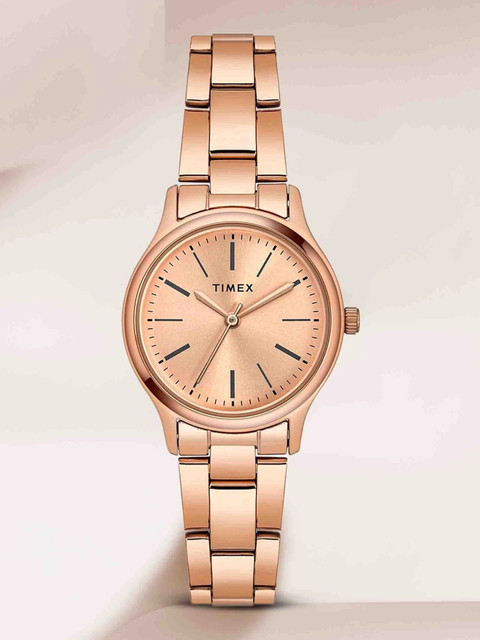 Wrist Watch Timex Rose Gold Watches For Ladies TIMEX Rose Gold