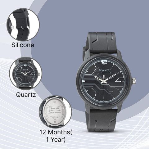 SONATA Volt Analog Watch For Men Buy SONATA Volt Analog Watch