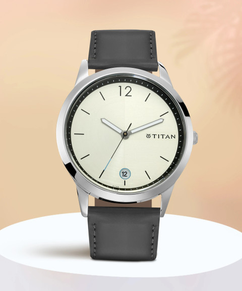 Stainless Steel 1806sl03 Titan Pay Watch Sbi Yono Analog Watch