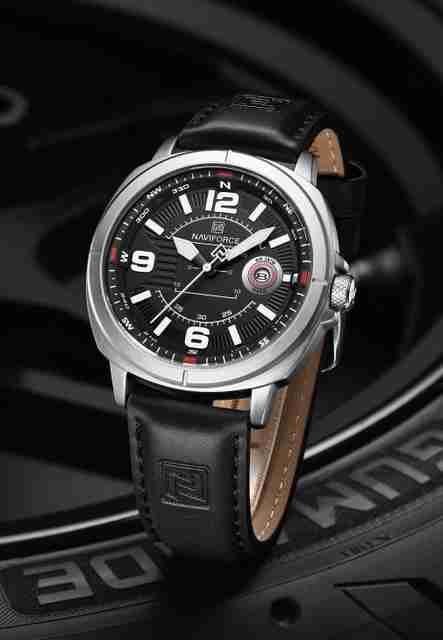 NAVIFORCE NF8078 NF8078SWB Analog Watch - For Men - Buy NAVIFORCE