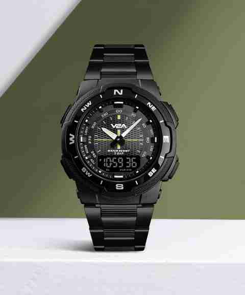 V2A Analog-Digital Watch For Men