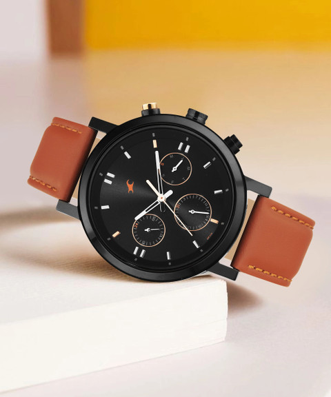 Fastrack Tick Tock 3.0 Fastrack Tick Tock Multifunction Black dial