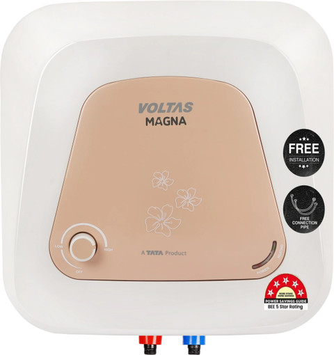 Voltas Magna 25L 25 L Storage Water Geyser with Free Pipes and  Installation