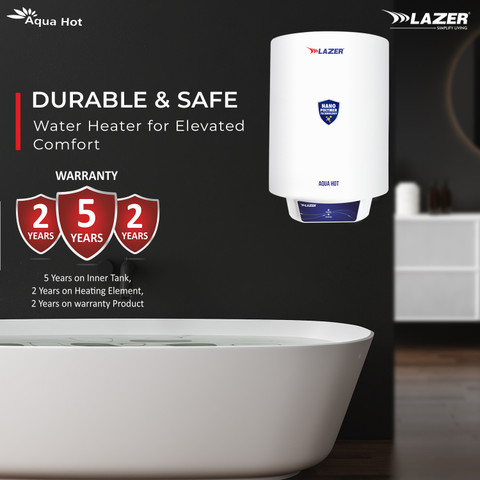 Lazer AQUA HOT 10 L Storage Water Geyser