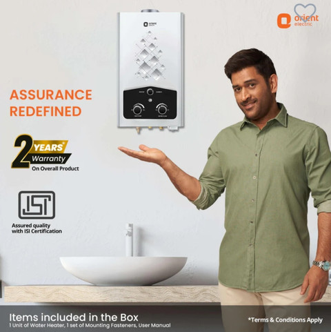 Orient Electric Bahubali L Gas Water Geyser Price in India Buy