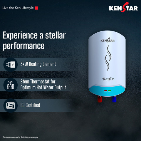Heater Geyser Kenstar Water Heater Ltr Kenstar RADIX L L Instant