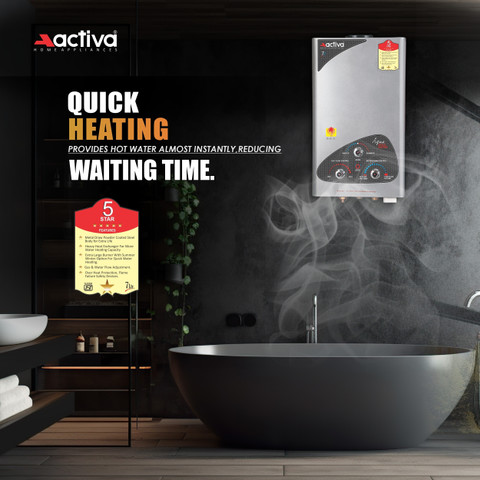 ACTIVA ACT-AQUA GOLD L Gas Water Geyser Price in India Buy