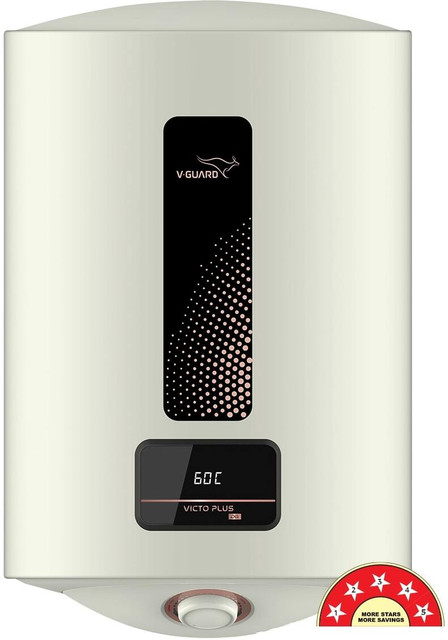 V-Guard Victo Plus DG 25 Litre, Star 25 L Storage Water Geyser with Flexi  Pipes