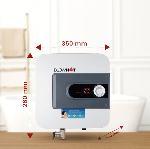 BLOWHOT Instant Electric 10 Litre Storage Water Heater Auto CUT-OFF (2000  Watt, Year Warranty, 50Hz, 230V) with Low Power Consumption With Star 