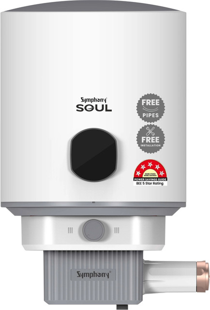 Symphony Soul 10 L Storage Water Geyser Hair Fall Control Geyser