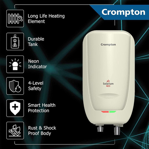 Crompton Solarium Neo L L Instant Water Geyser Price in India