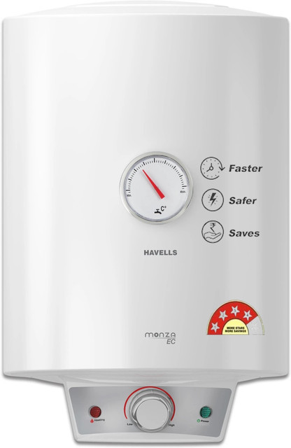 25 Ltr Monza Havells Havells Monza DX Electric Water Heater 25L White