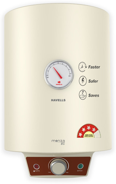 HAVELLS Monza EC 25 L Storage Water Geyser Star BEE Energy