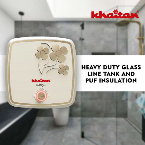 Khaitan Coral 25 L Storage Water Geyser Price in India Buy
