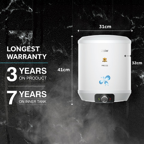 Haier ES10V-PV2(PRE) 10 L Storage Water Geyser with Free Pipes and Free  Installation