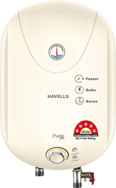 Havells Geyser 25 Ltr Price Havells Valerio 25L Star Wall Mount