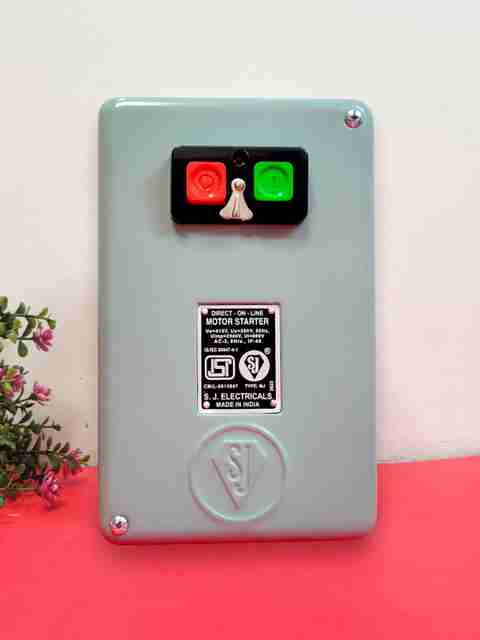 S J DOL Starter MJ+ 6-10A 3 Phase 5 HP - Image 5