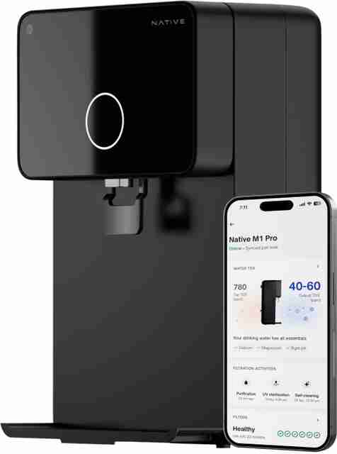 NATIVE By Urban Company M1 Pro 7 L RO + UV + Alkaline + Minerals Water ...