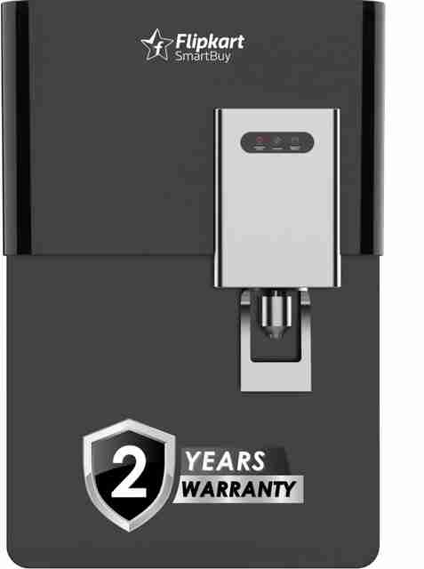 Flipkart SmartBuy PureAura |Needs No Service for 2 Years | 9 L RO + UV + UF + Copper + Alkaline + Copper + Zinc Water Purifier (Black) - Image 5