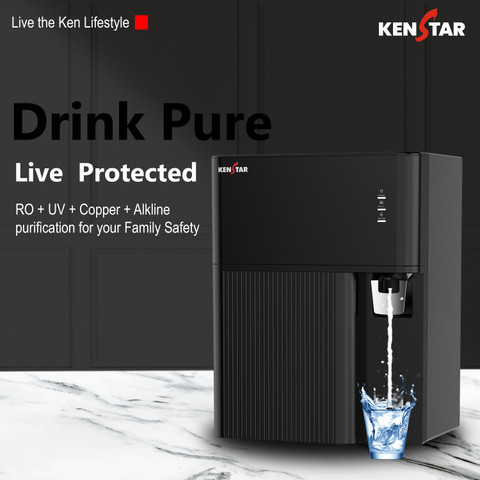 Kenstar Ecopure 7 L RO + UF + UV + Copper + Alkaline Water