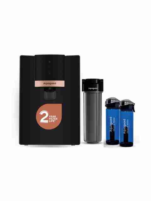 Aquaguard Enrich Neo RO UV 2X 6 L Water Purifier with 3-in-1 Active Copper and Mega Sediment Filter, Black