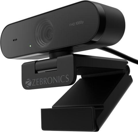 Zneb Camera ZEBRONICS Zeb-Live PRO Full HD Webcam 1080p, with Microphone, Night ...