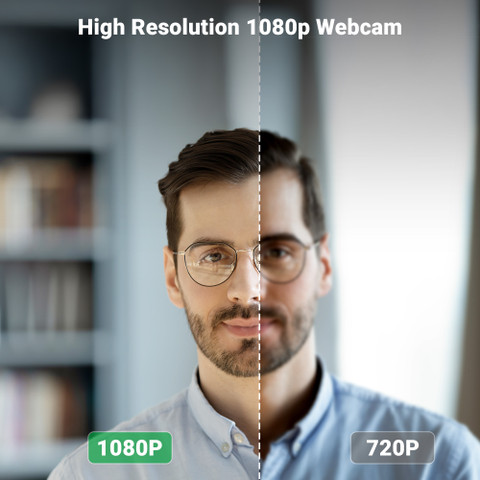 ZEBRONICS Zeb-Live PRO 1920 HD Webcam with Built-In Microphone